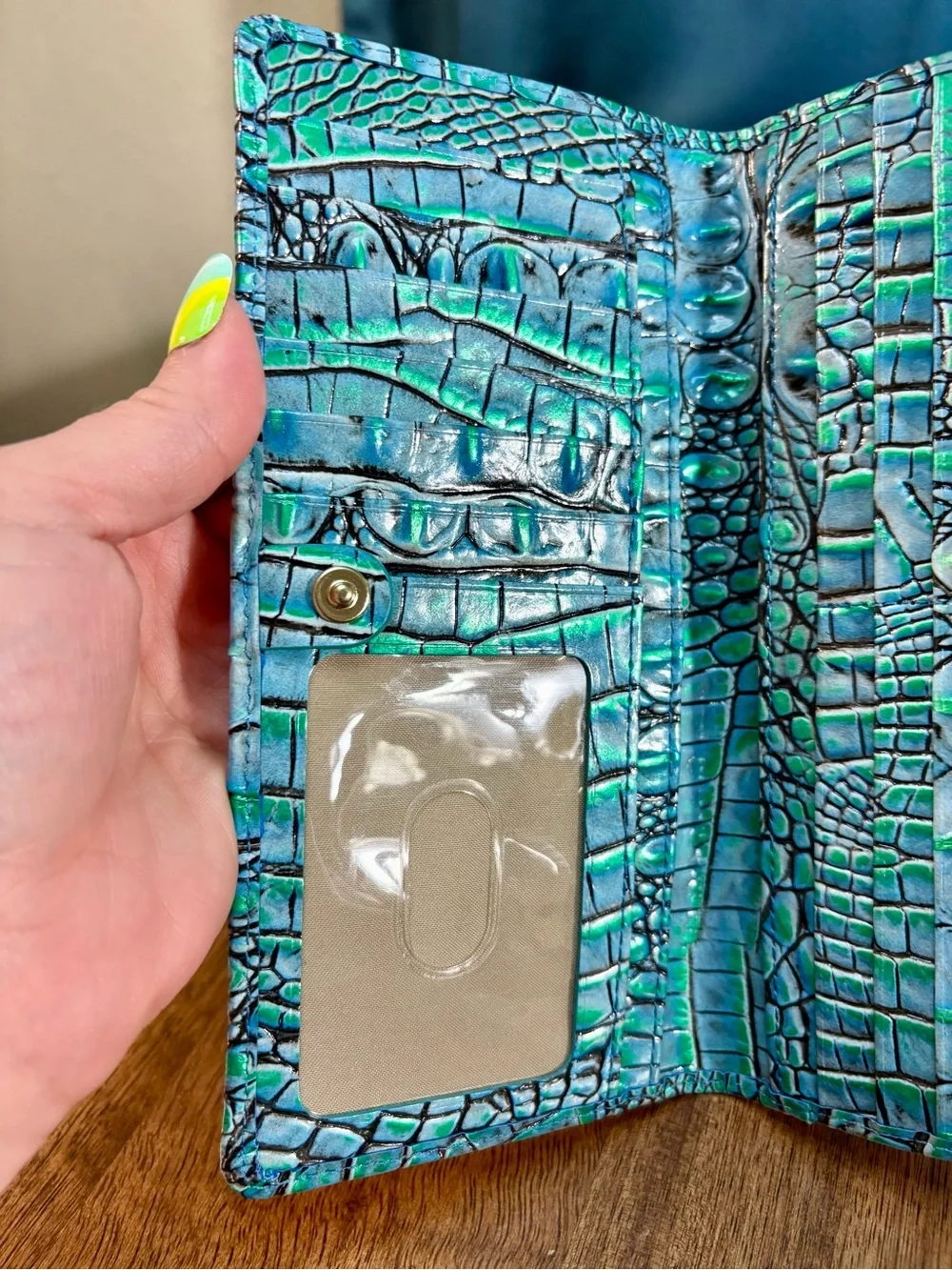 Brahmin EUC Ady - Multi Esplanade (solid) - Metallic - LIKE NEW - Back Eye - Picture 10 of 15